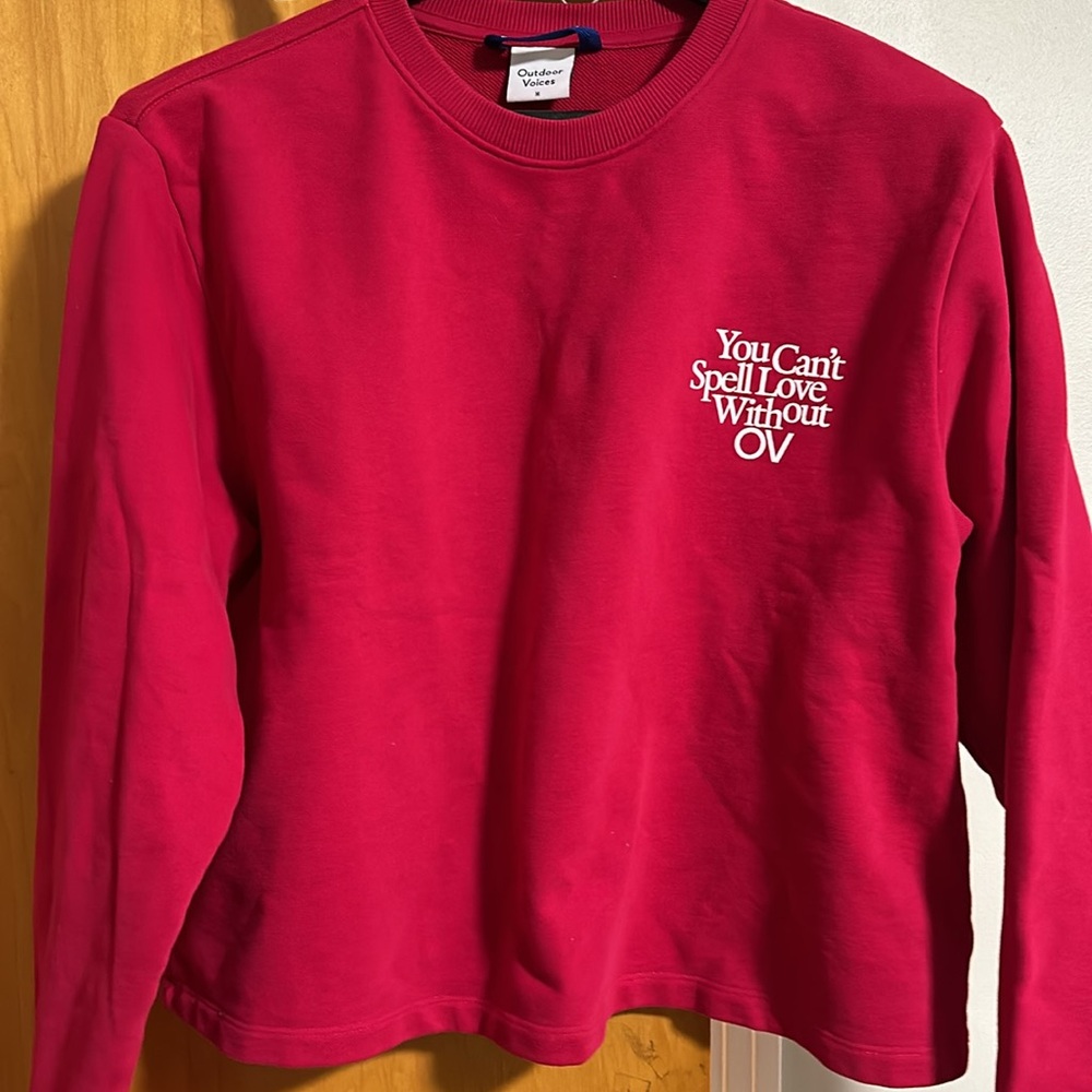 Outdoor Voices cropped sweatshirt